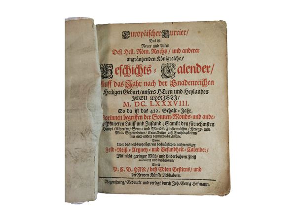 Europäischer Kurier Das ist: Neuer und Alter dess Heil Röm Reichs und anderer