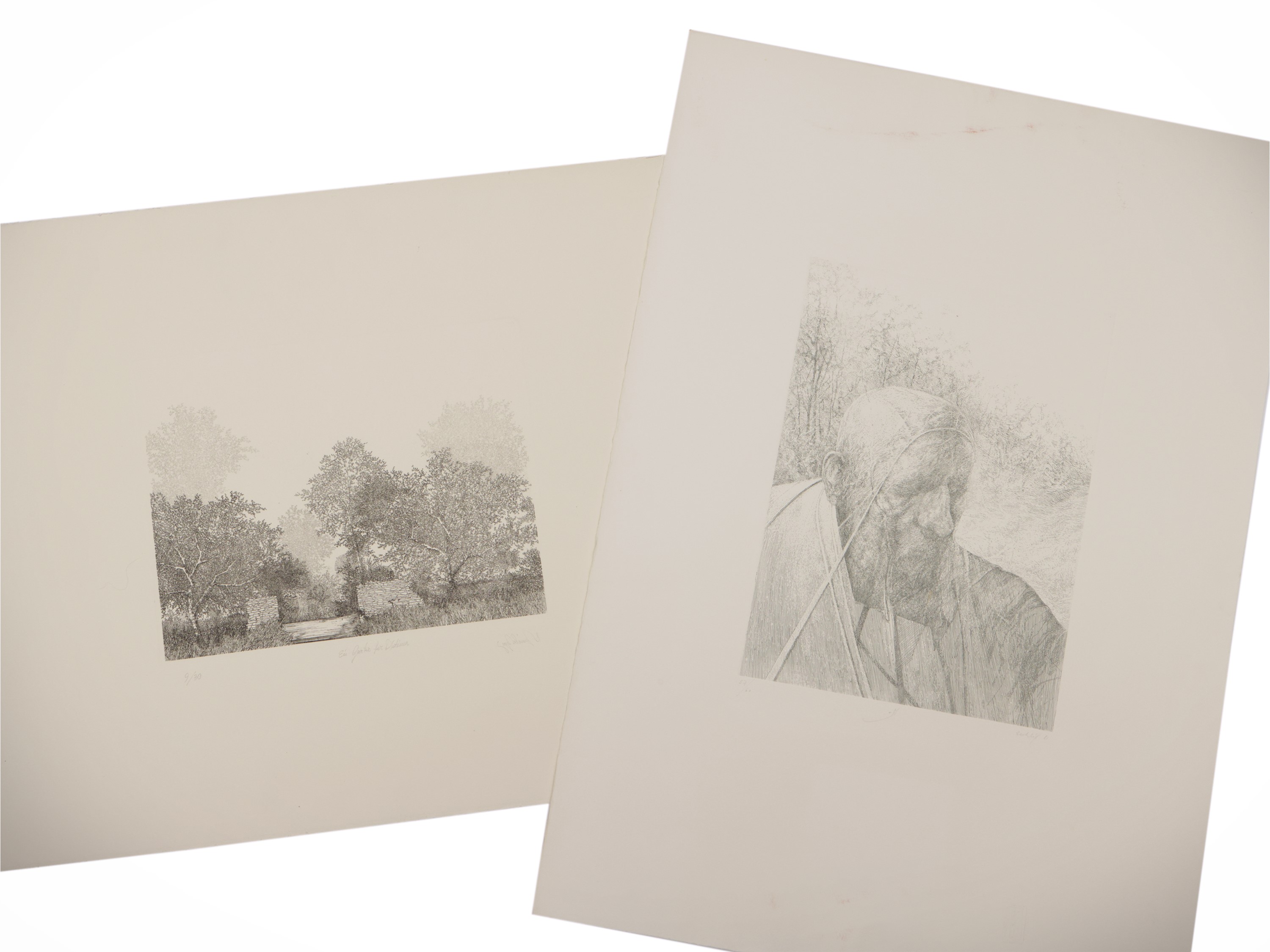 Lotto di grafica: Silvio Loffredo, Ugo Capocchini e altri autori