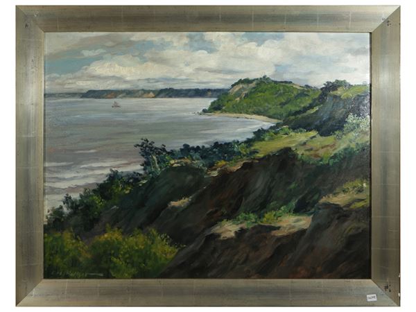 Karl Heinz Rottger : Paesaggio  - Asta Arte Moderna e Contemporanea - Maison Bibelot - Casa d'Aste Firenze - Milano