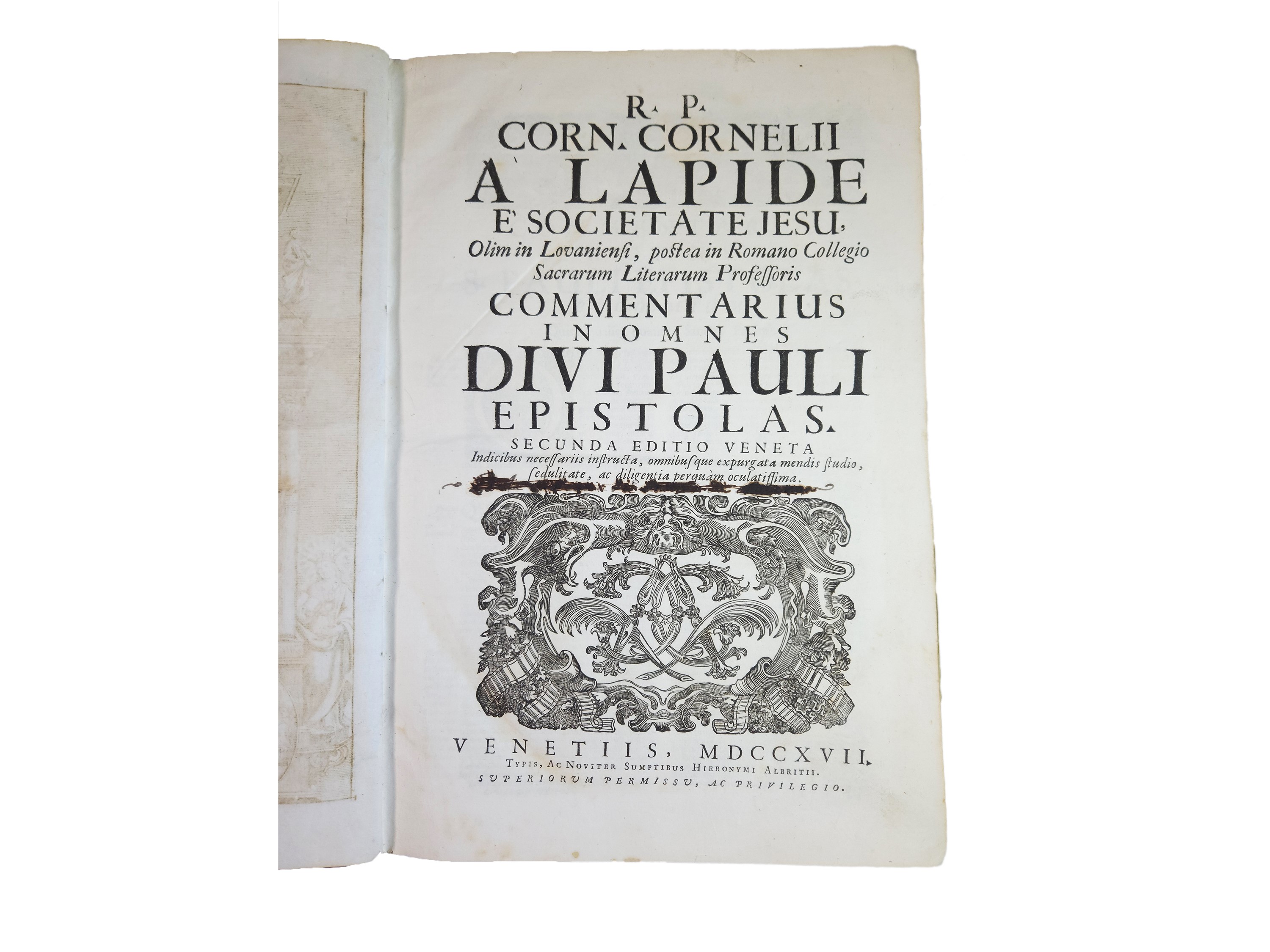 Cornelio a Lapide - Commentarius
