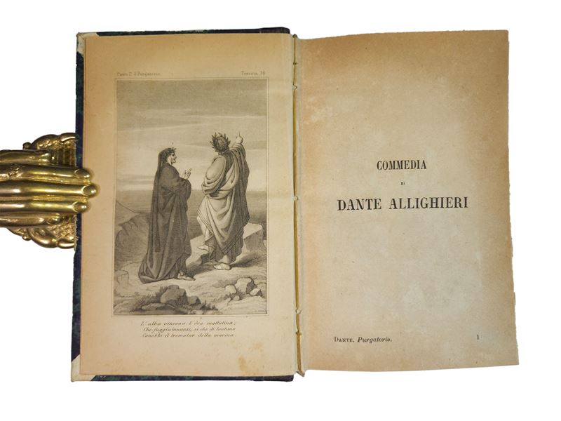 Dante Alighieri - Commedia di Dante Allighieri con Ragionamenti e Note di Niccolò Tommaseo