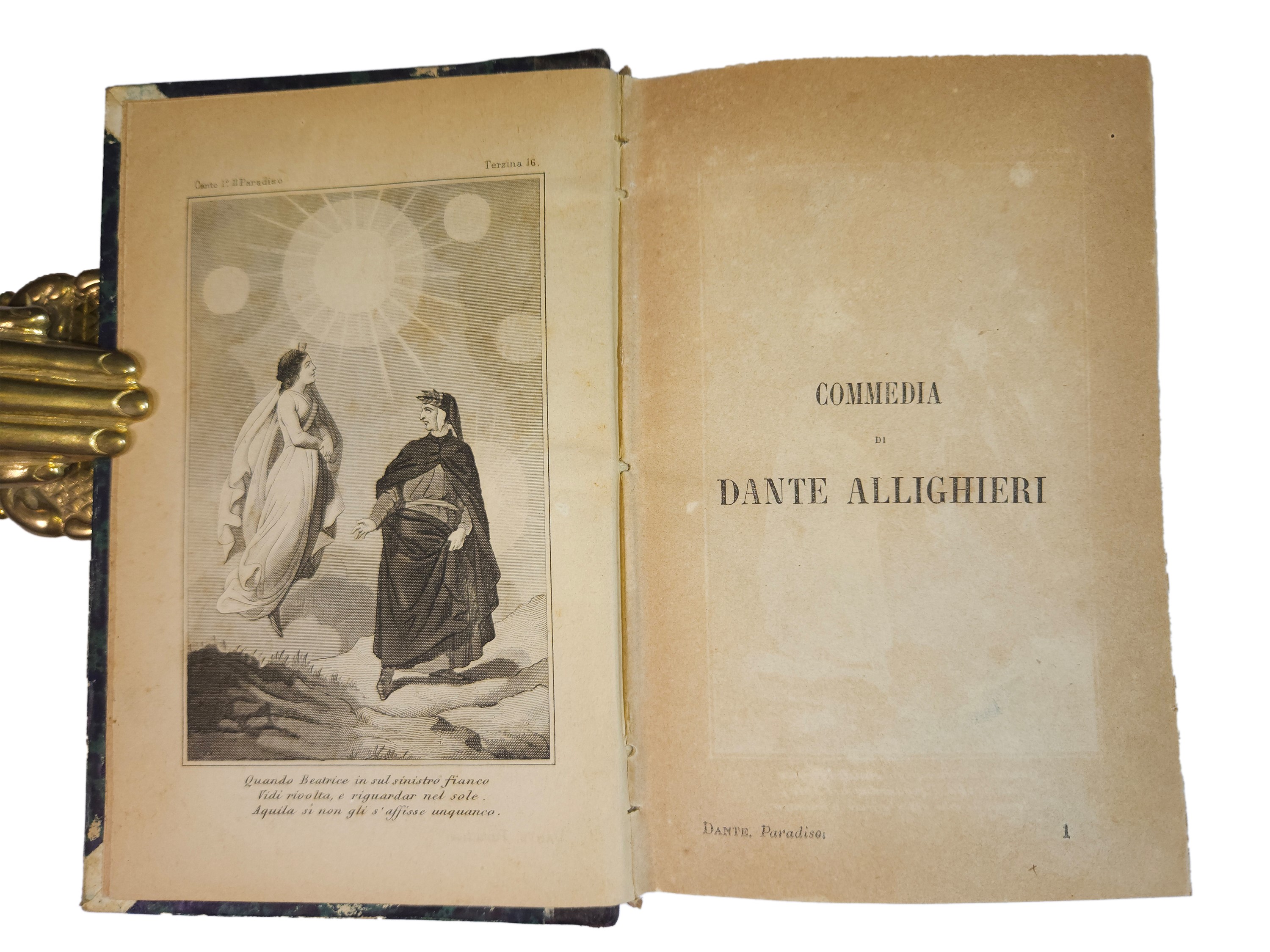 Dante Alighieri - Commedia di Dante Allighieri con Ragionamenti e Note di Niccolò Tommaseo