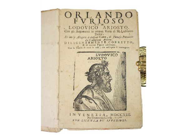 Ludovico Ariosto - Orlando furioso di M. Lodovico Ariosto con gli argomenti in ottava rima di M. Lodovico Dolce