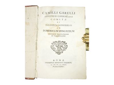 Hypothesis Copernicana Cometae Et Elegiarum Monobiblos