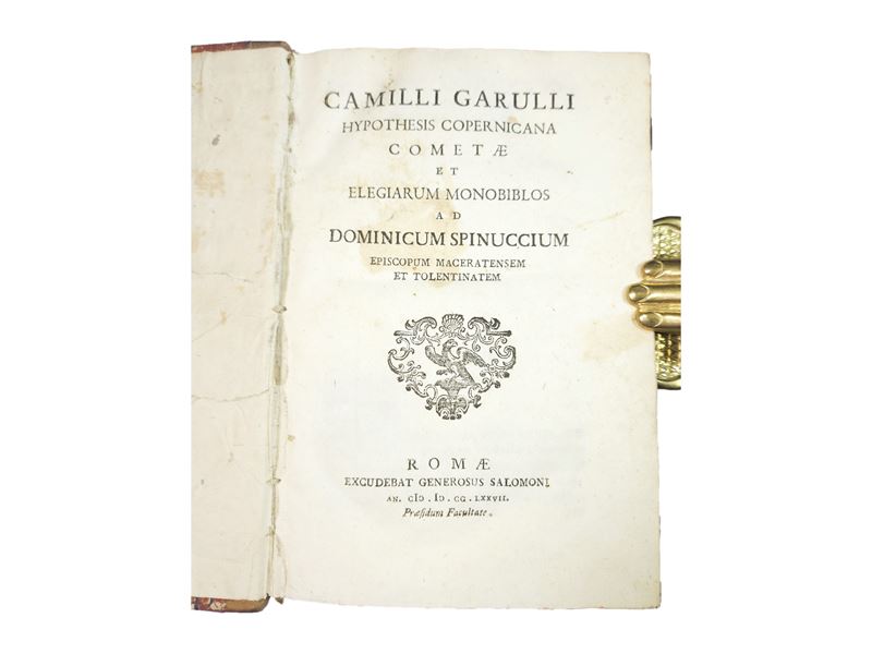 Camillo Garulli - Hypothesis Copernicana Cometae Et Elegiarum Monobiblos
