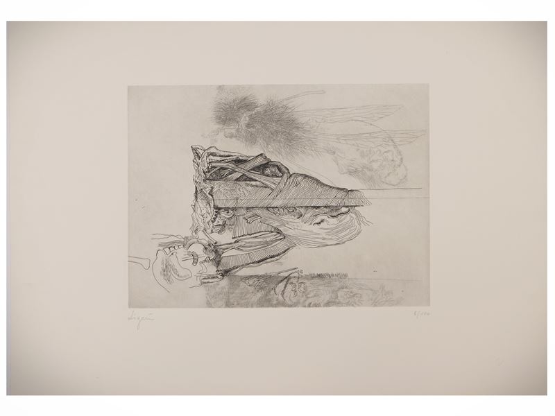 Lotto di grafica: Lorezo Tornabuoni, Giuseppe Zigaina e Piero Tredici