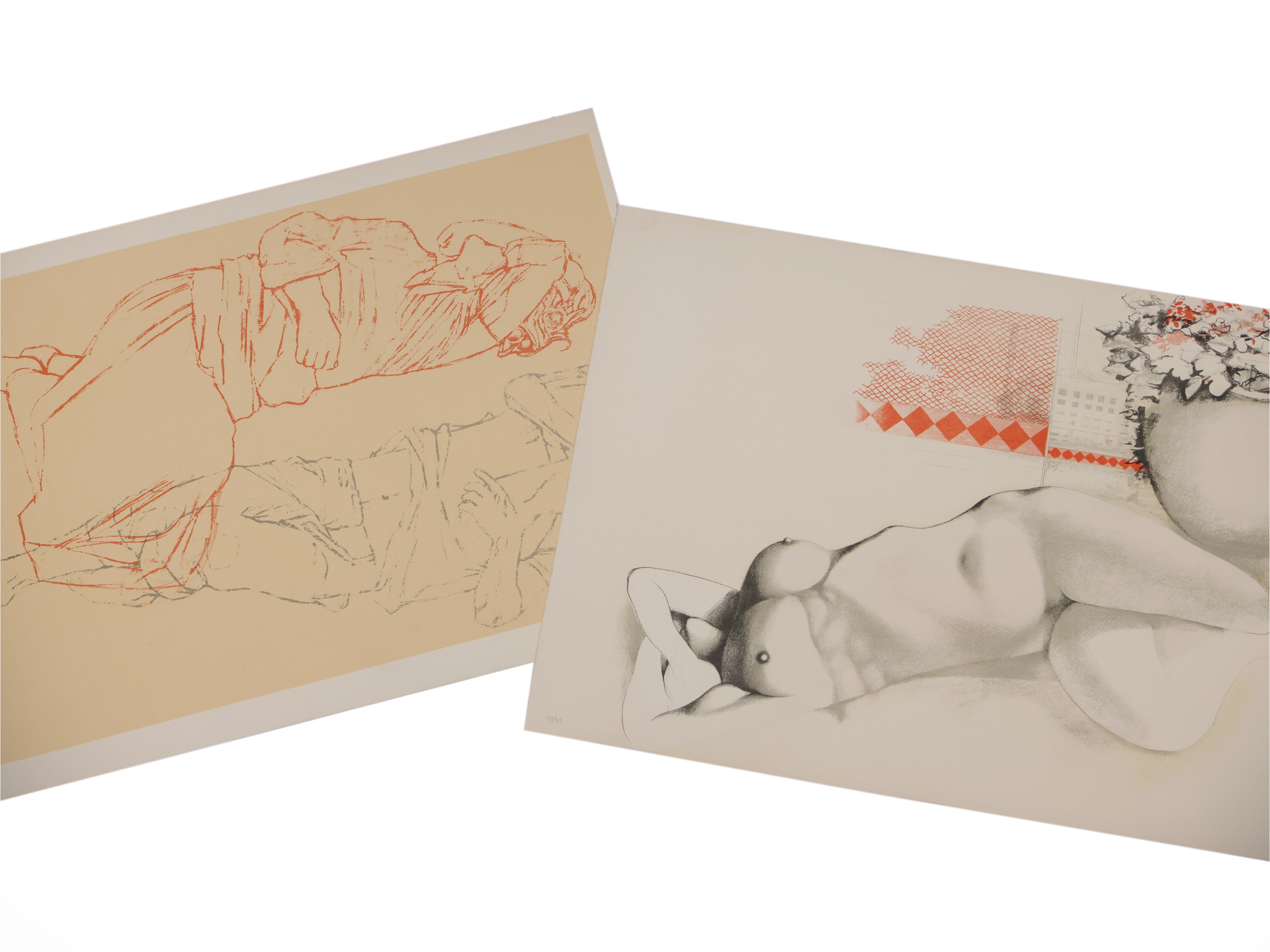 Lotto di grafica: Lorezo Tornabuoni, Giuseppe Zigaina e Piero Tredici