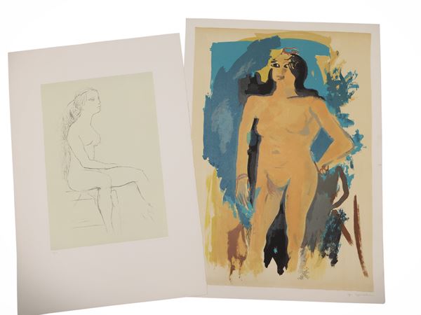 Lotto di grafica: Ugo Capocchini e Piero Vignozzi