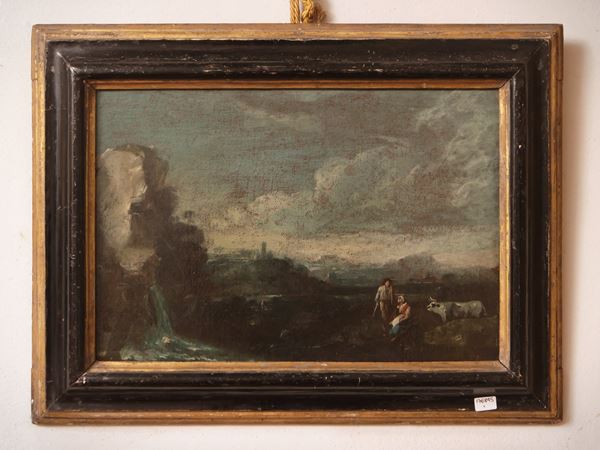 Scuola francese del XIX secolo - Landscape