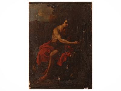 San Giovanni Battista, olio su tela