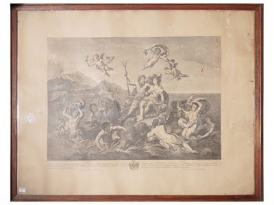 Cristoforo dall'Acqua, I quattro elementi - serie di riproduzioni postume