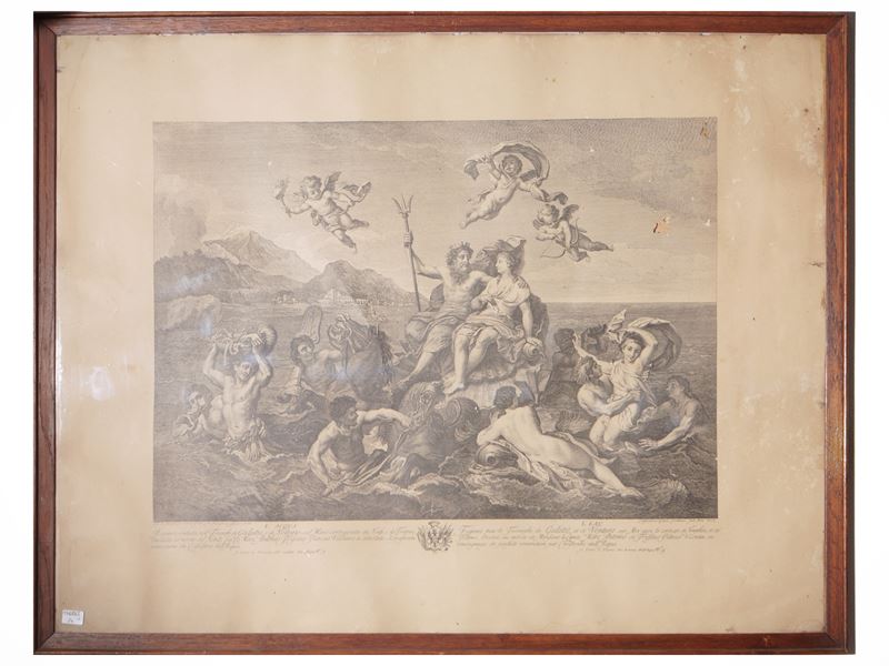Cristoforo dall'Acqua, I quattro elementi - serie di riproduzioni postume