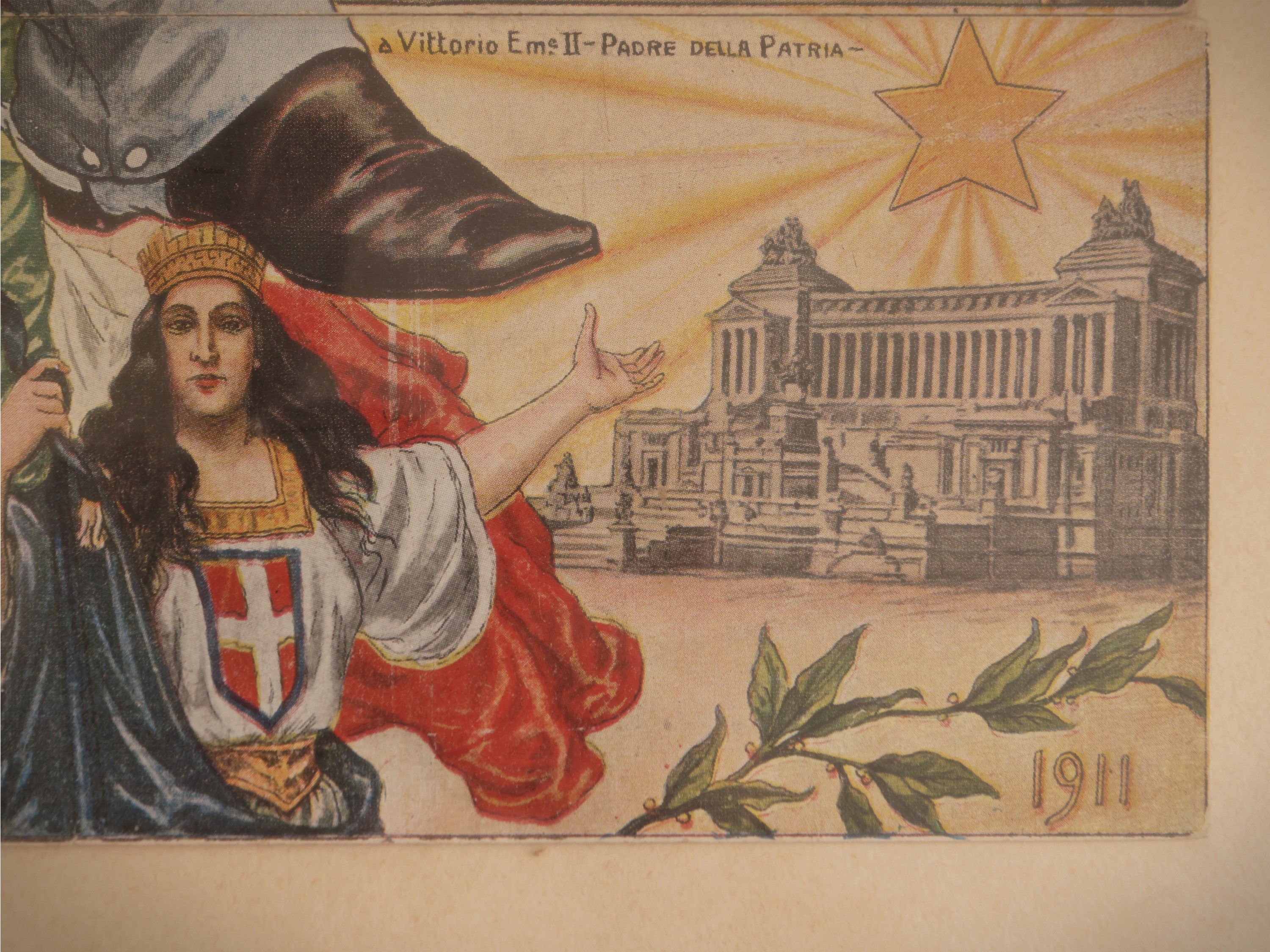 Serie di dodici cartoline storiche raffiguranti Vittorio Emanuele II, inizio del XX secolo