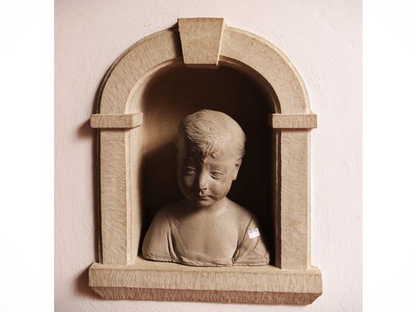 Portrait of a boy, by Donatello