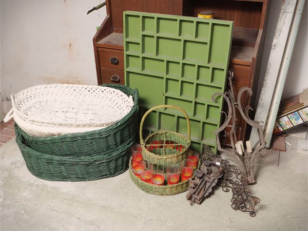 Vintage rustic furnishing accessories