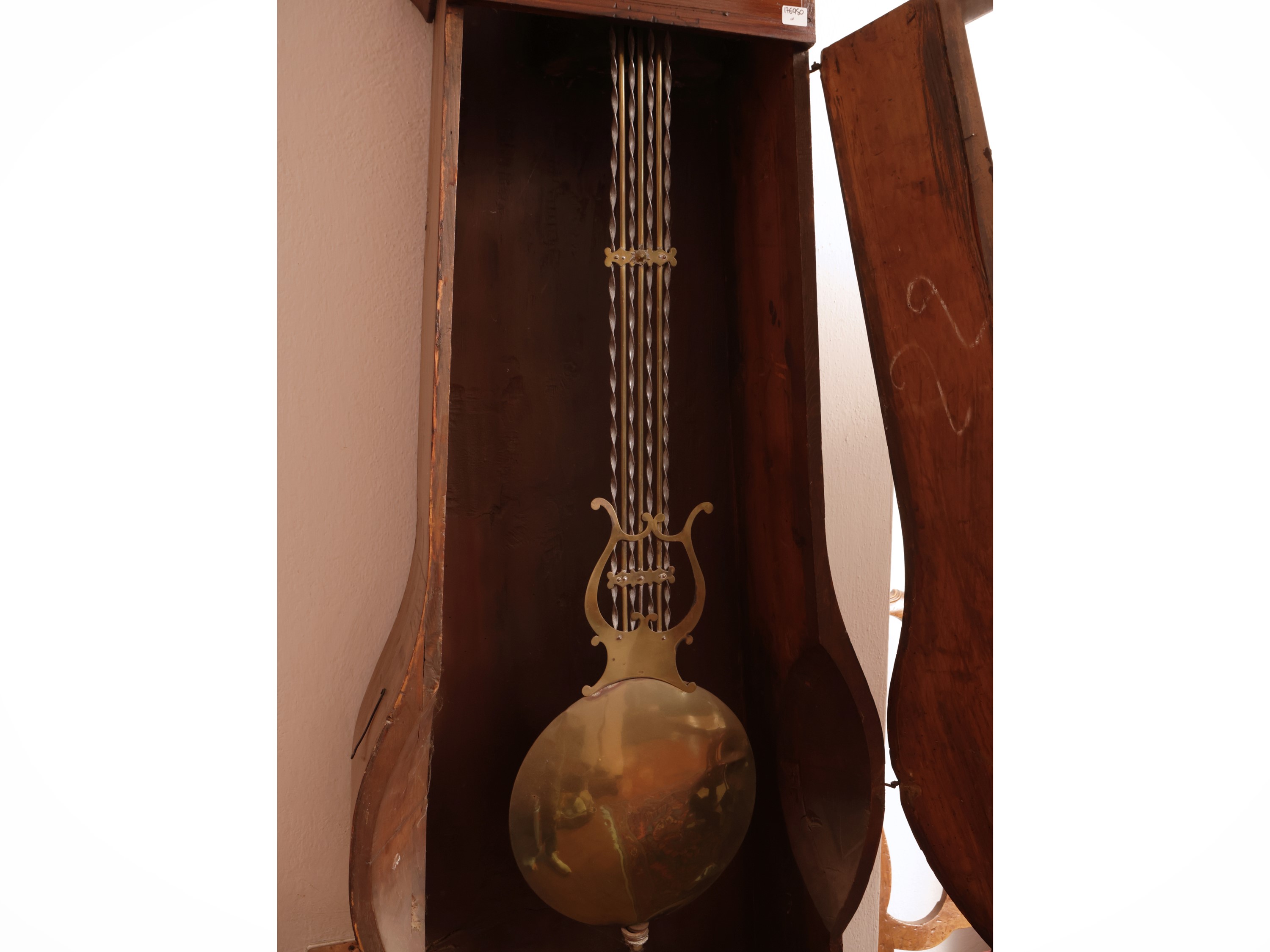Orologio a torre, legno tenero, XIX secolo