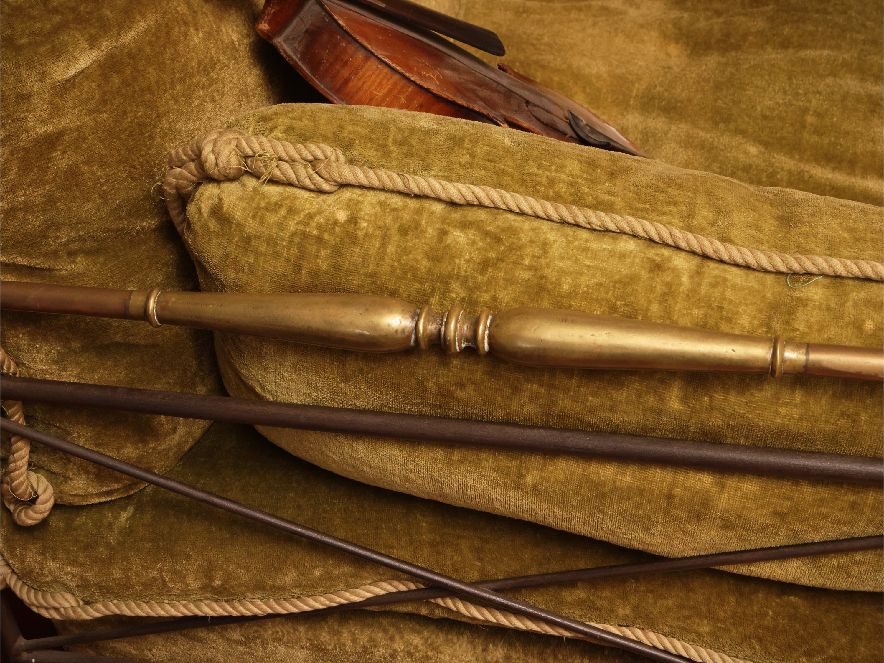 Divano lit de jour in ferro battuto