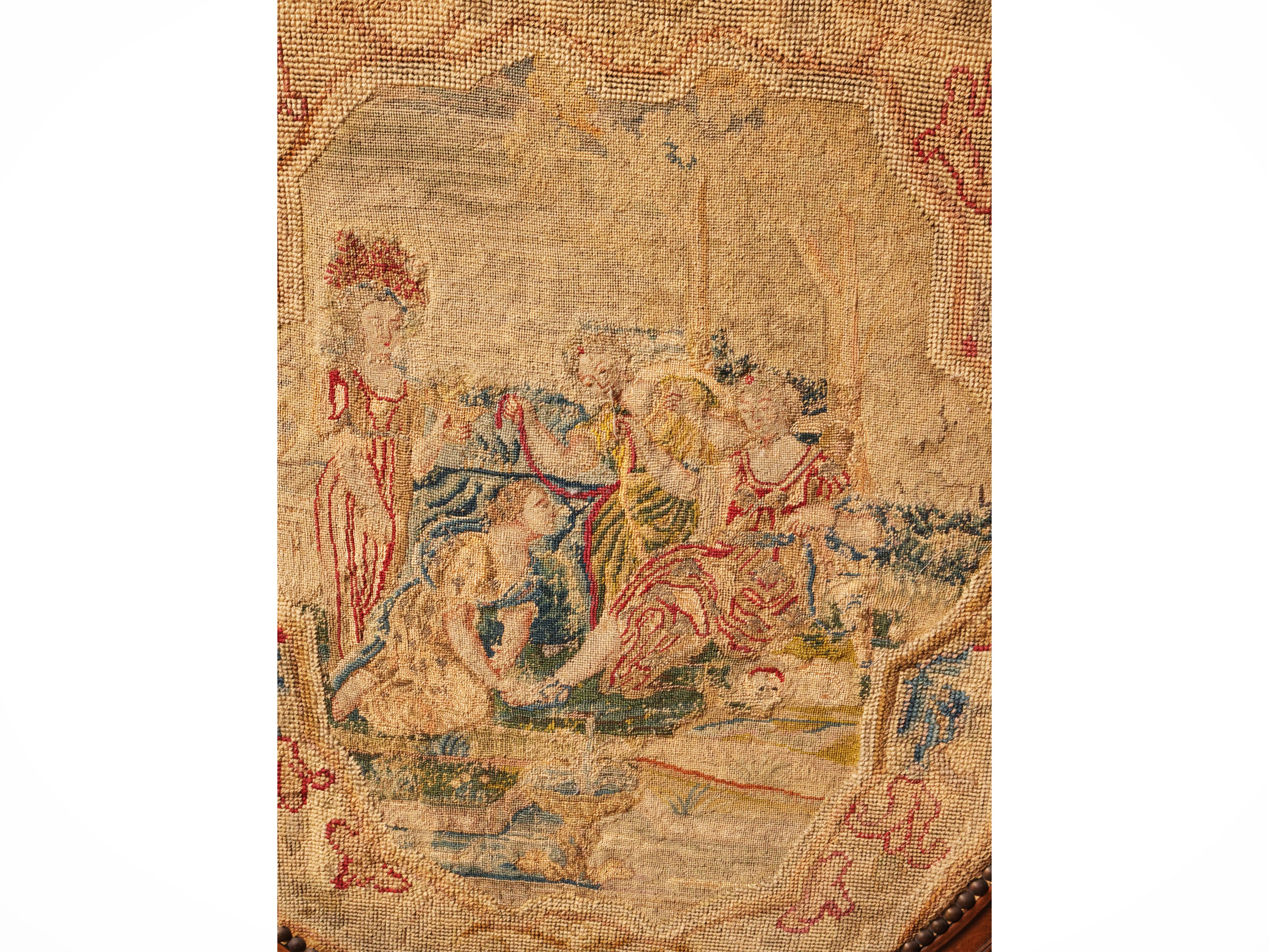 Parafuoco in noce, XIX secolo