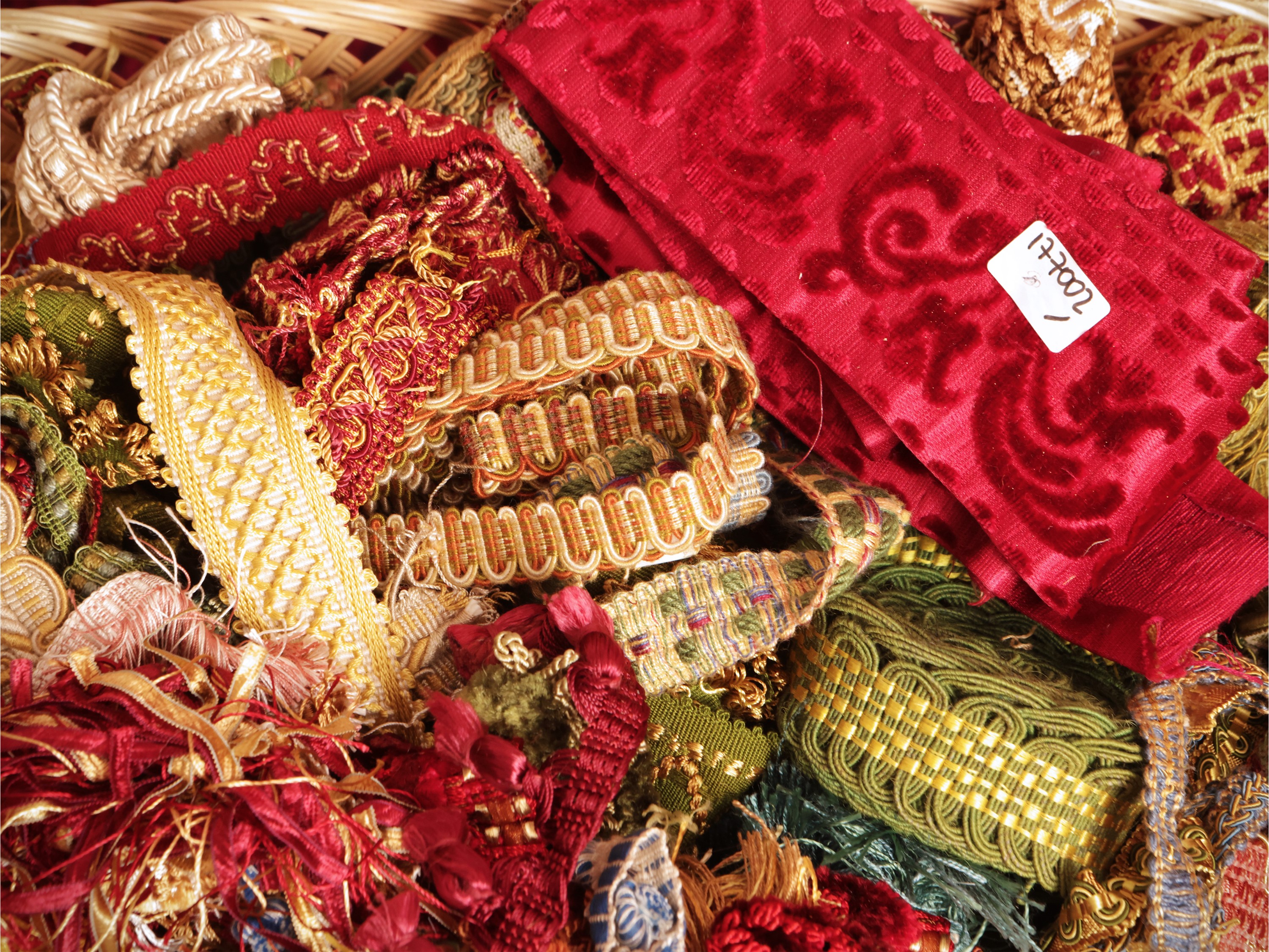 Assortimento di passamanerie