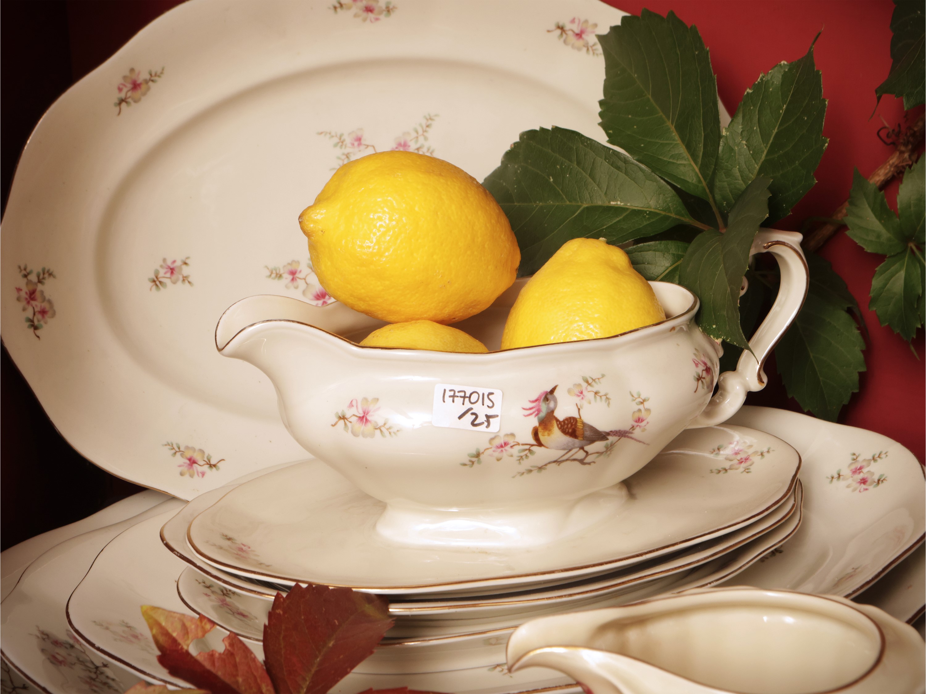Assortimento di porcellane, incluso set da tè Rosenthal