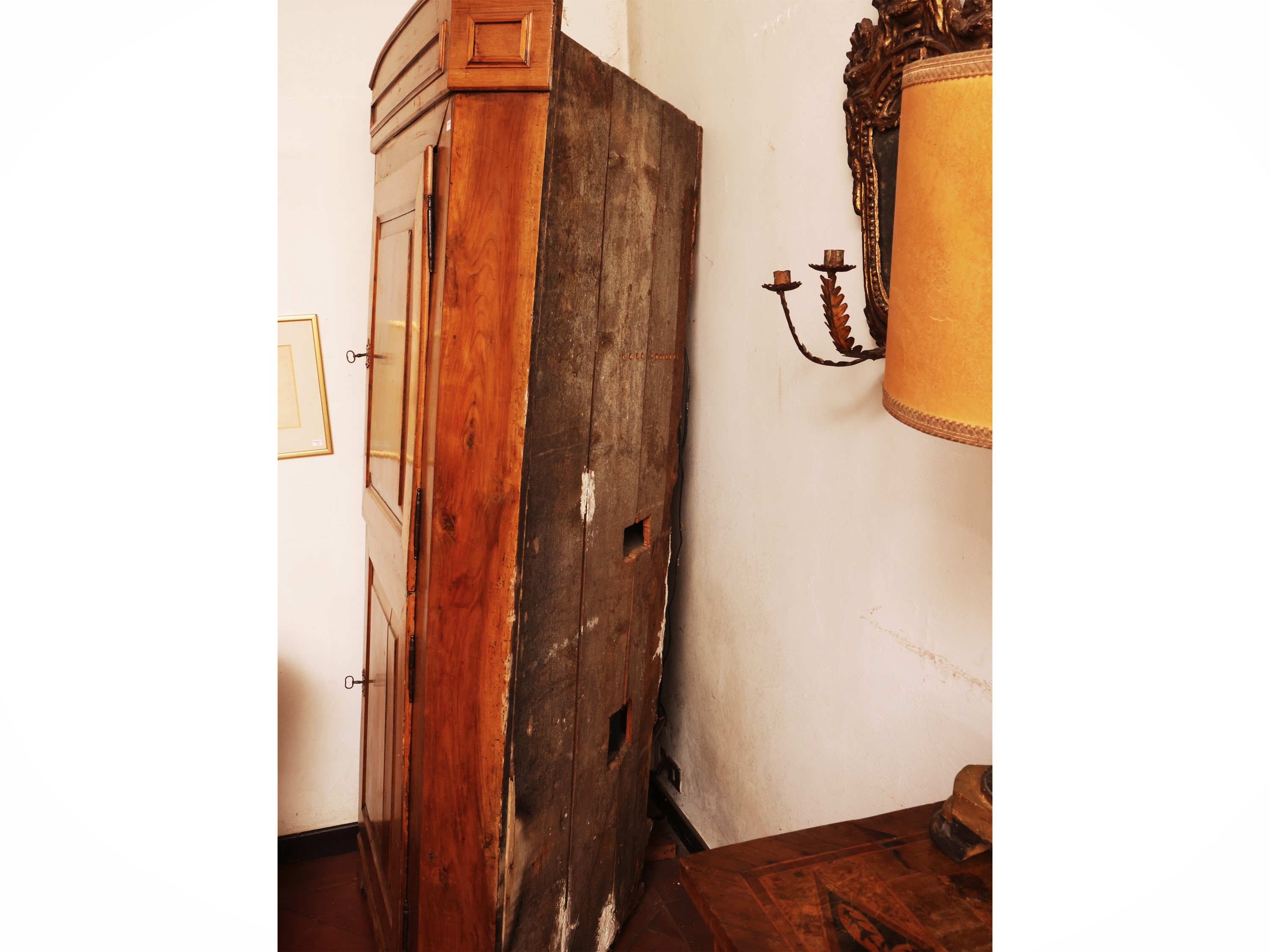 Angoliera in ciliegio