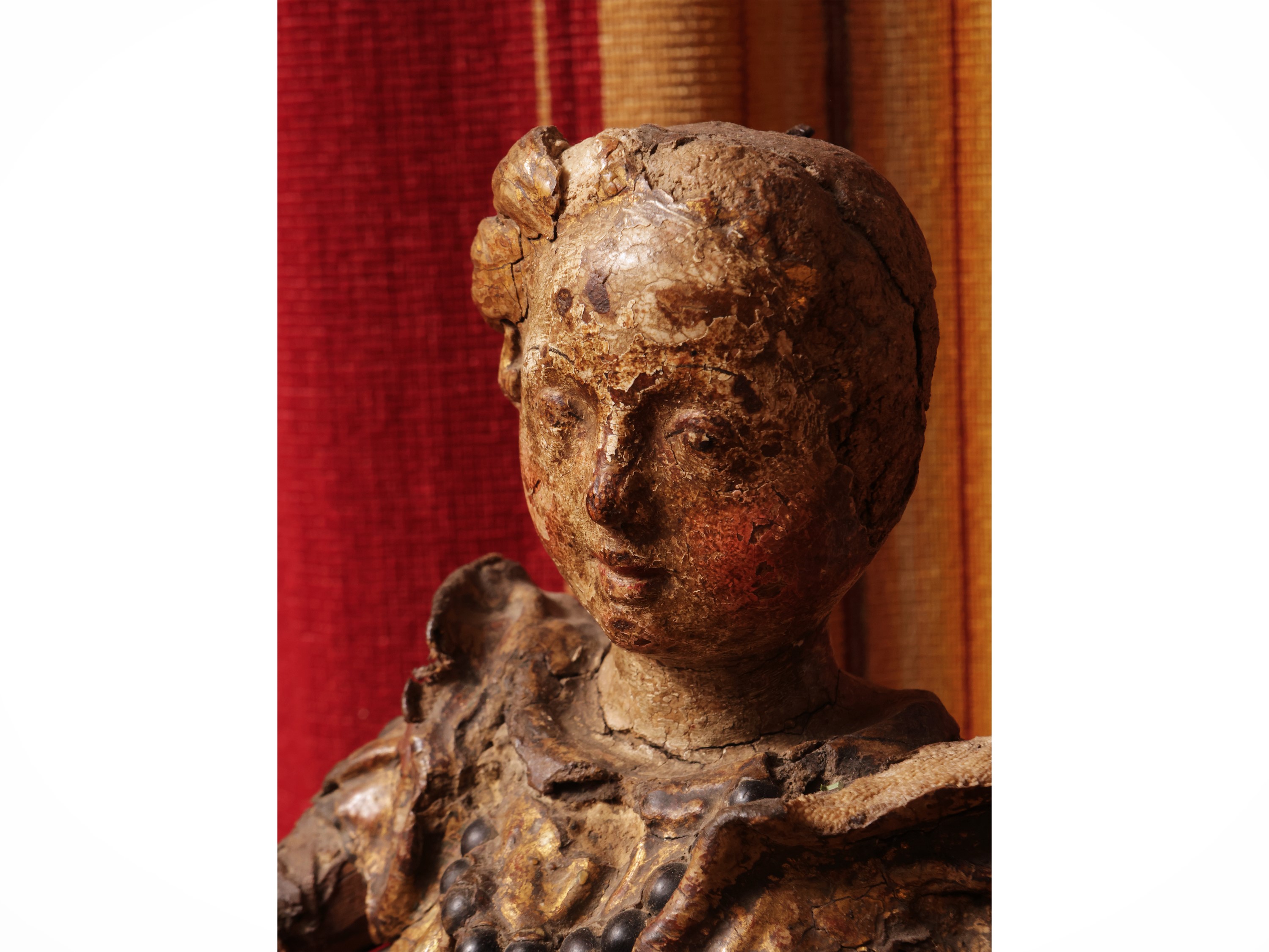 Scuola Toscana del XVII Secolo - San Giovannino, scultura lignea policroma