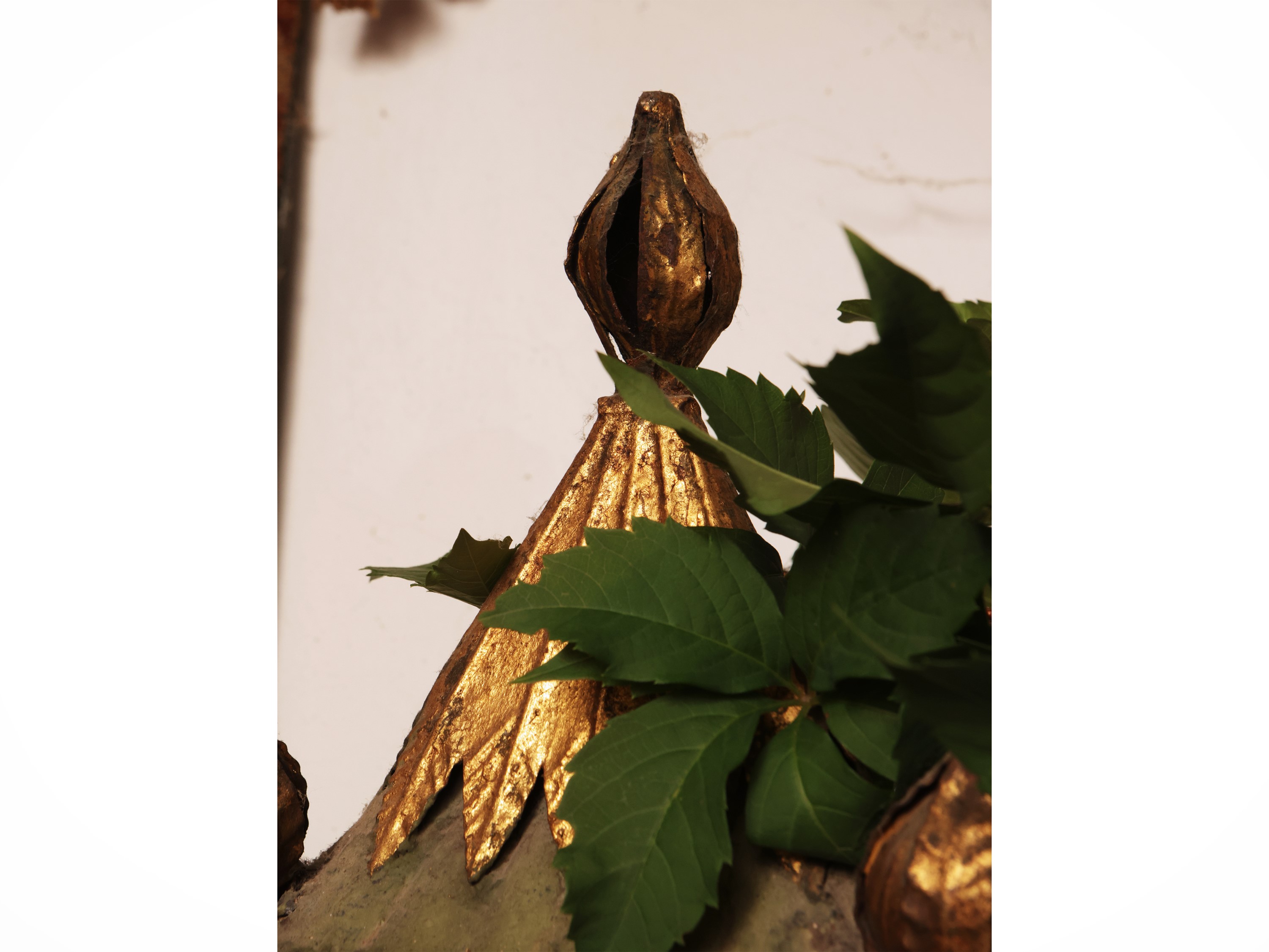 Coppia di lanterne da processione in tôle