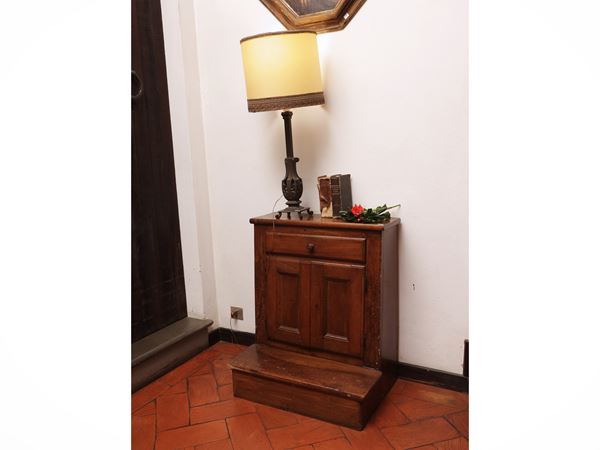 Kneeler - rustic walnut sideboard