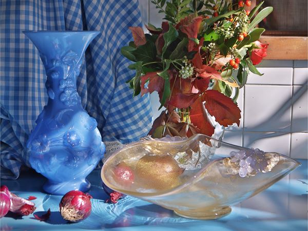 Due accessori per la casa in vetro