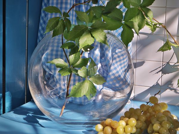 Grande vaso in vetro