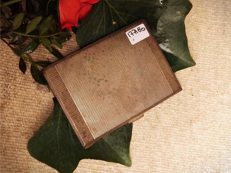 Portasigarette in argento