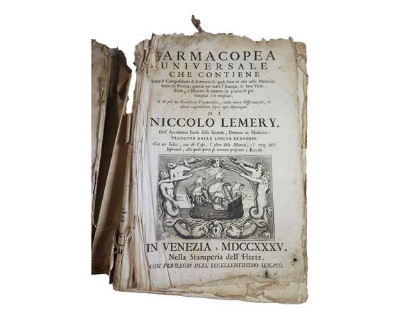 Nicolas Lémery - Farmacopea universale che contiene tutte le composizioni di farmacia