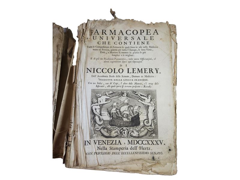 Nicolas Lémery - Farmacopea Universale che Contiene Tutte le Composizioni di Farmacia