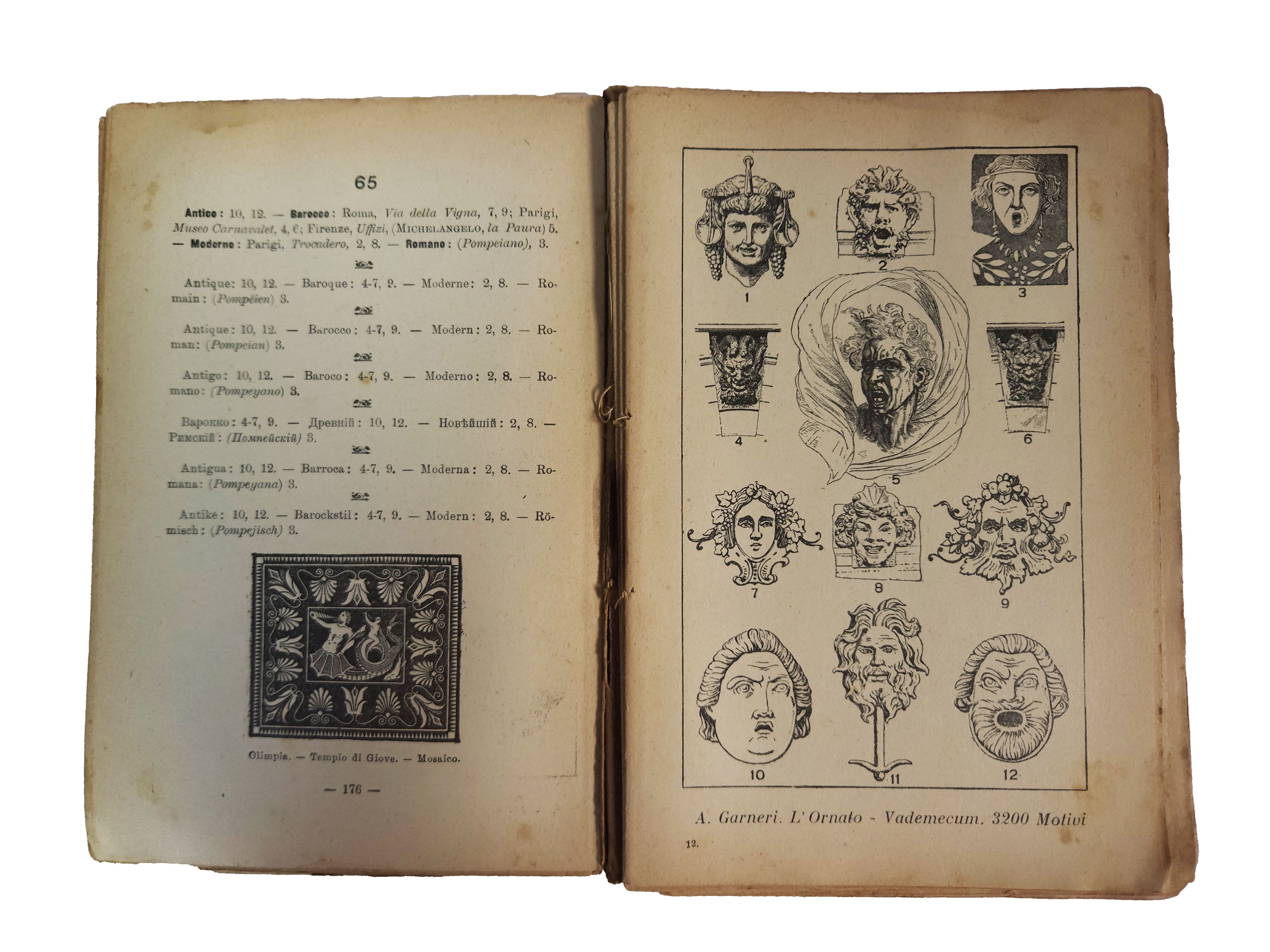 L'ornato: Vademecum di Arte Decorativa