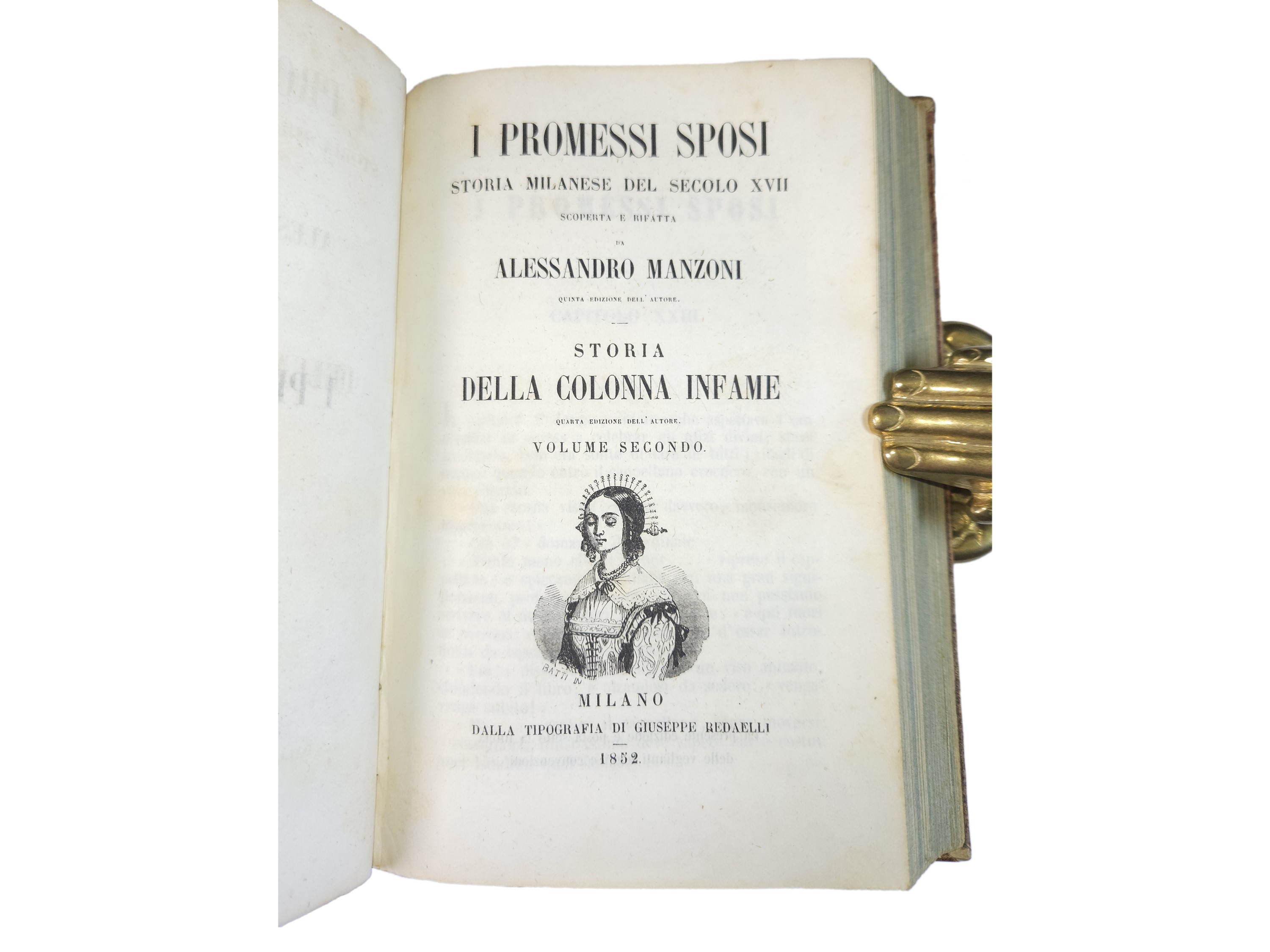 Alessandro Manzoni - I Promessi Sposi Storia Milanese del Secolo XVII