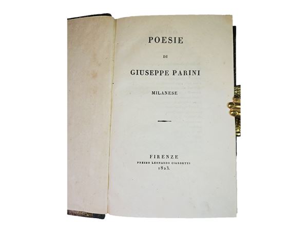 Giuseppe Parini - Poesie