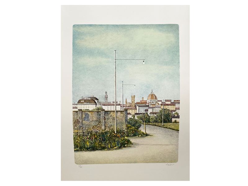 Lotto di grafica: Enzo Vicentini e Manuel ortega