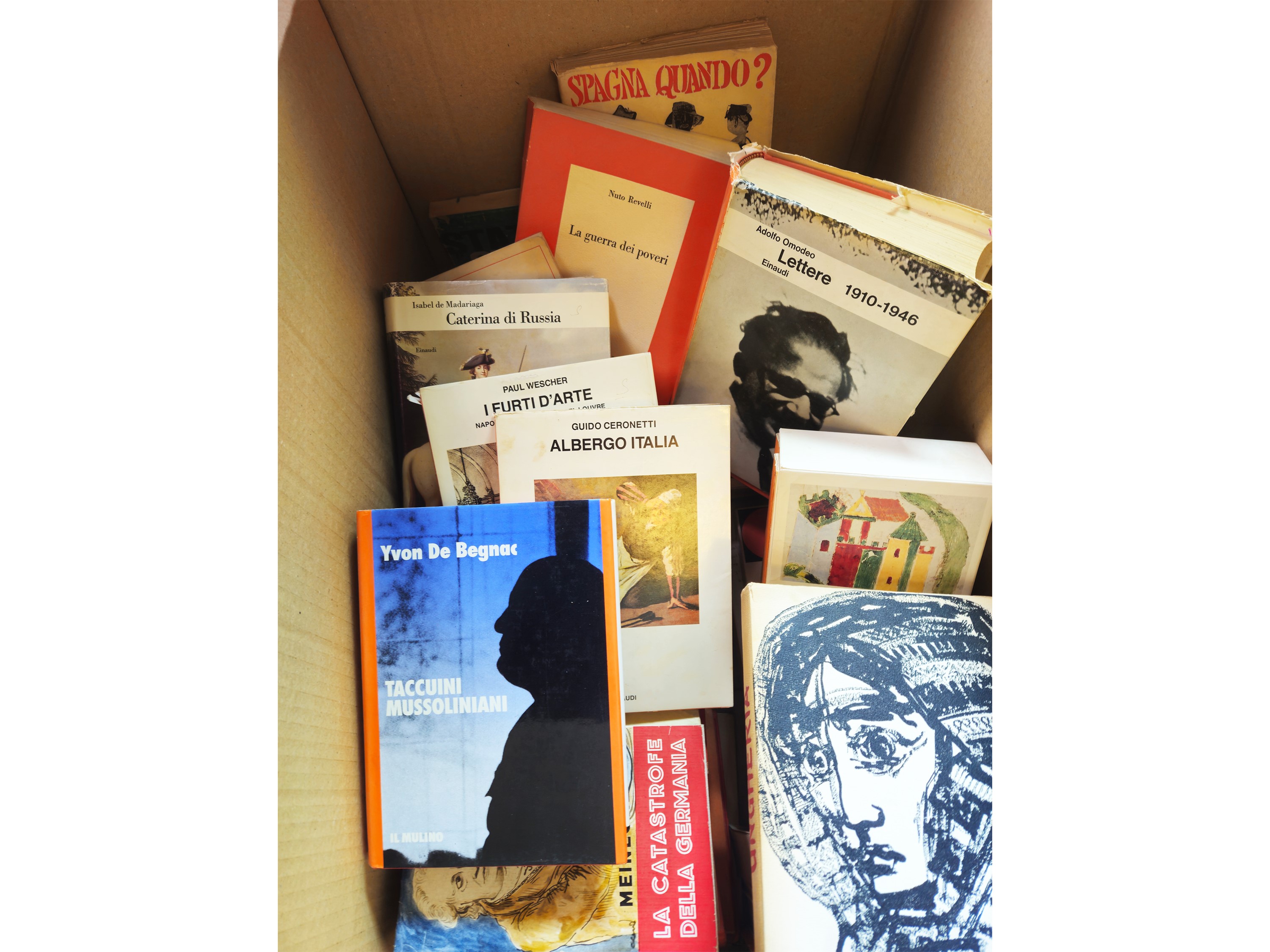 Grande miscellanea di libri moderni di argomento storico