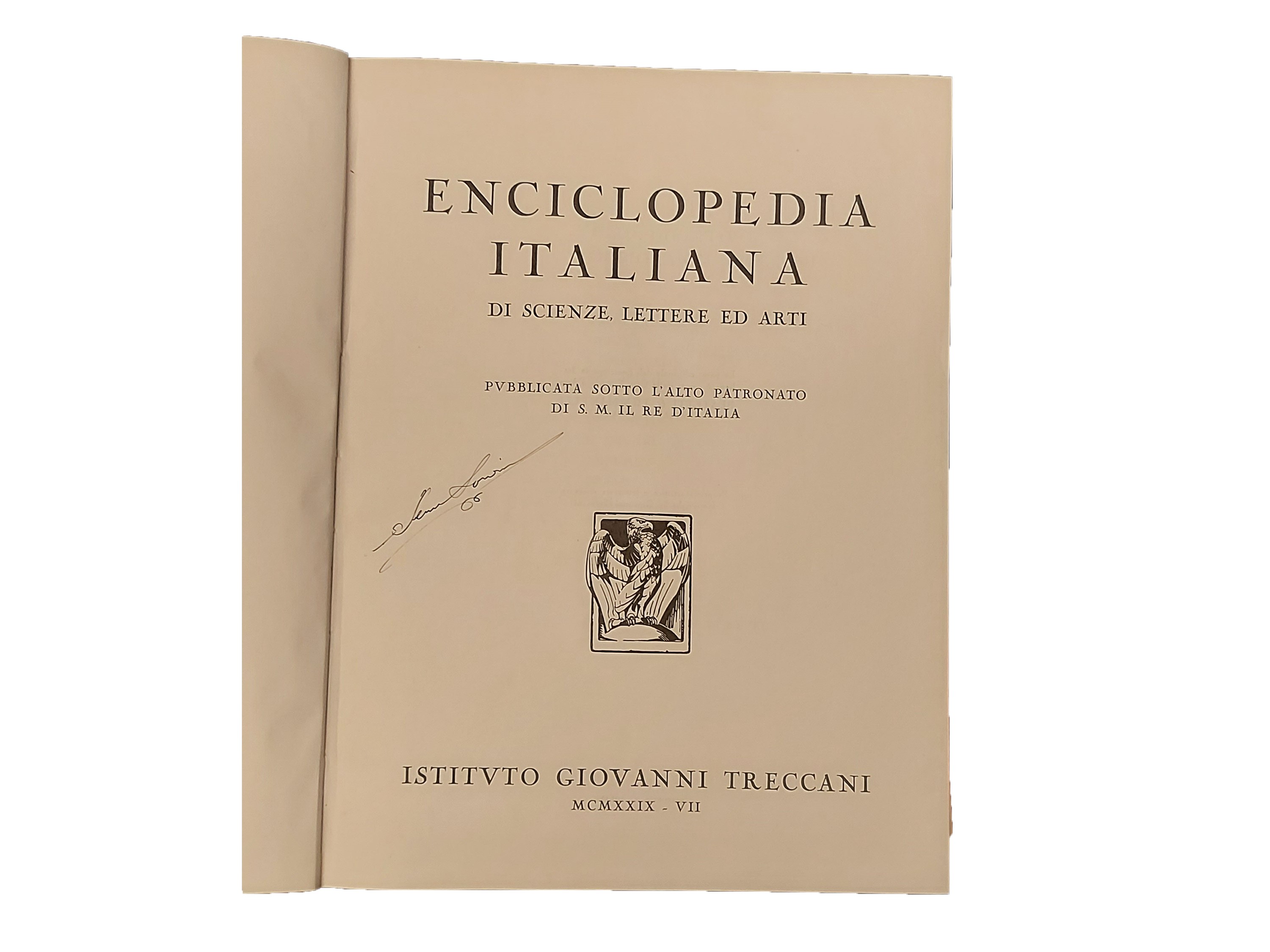 Istituto Giovanni Treccani, Enciclopedia Italiana di Scienze, Lettere ed Arti (36 volumi e append...