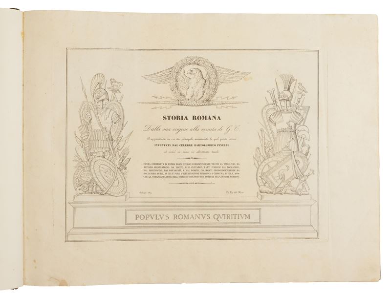 Bartolomeo Pinelli - Storia Romana dalla Sua Origine alla Venuta di g.C.