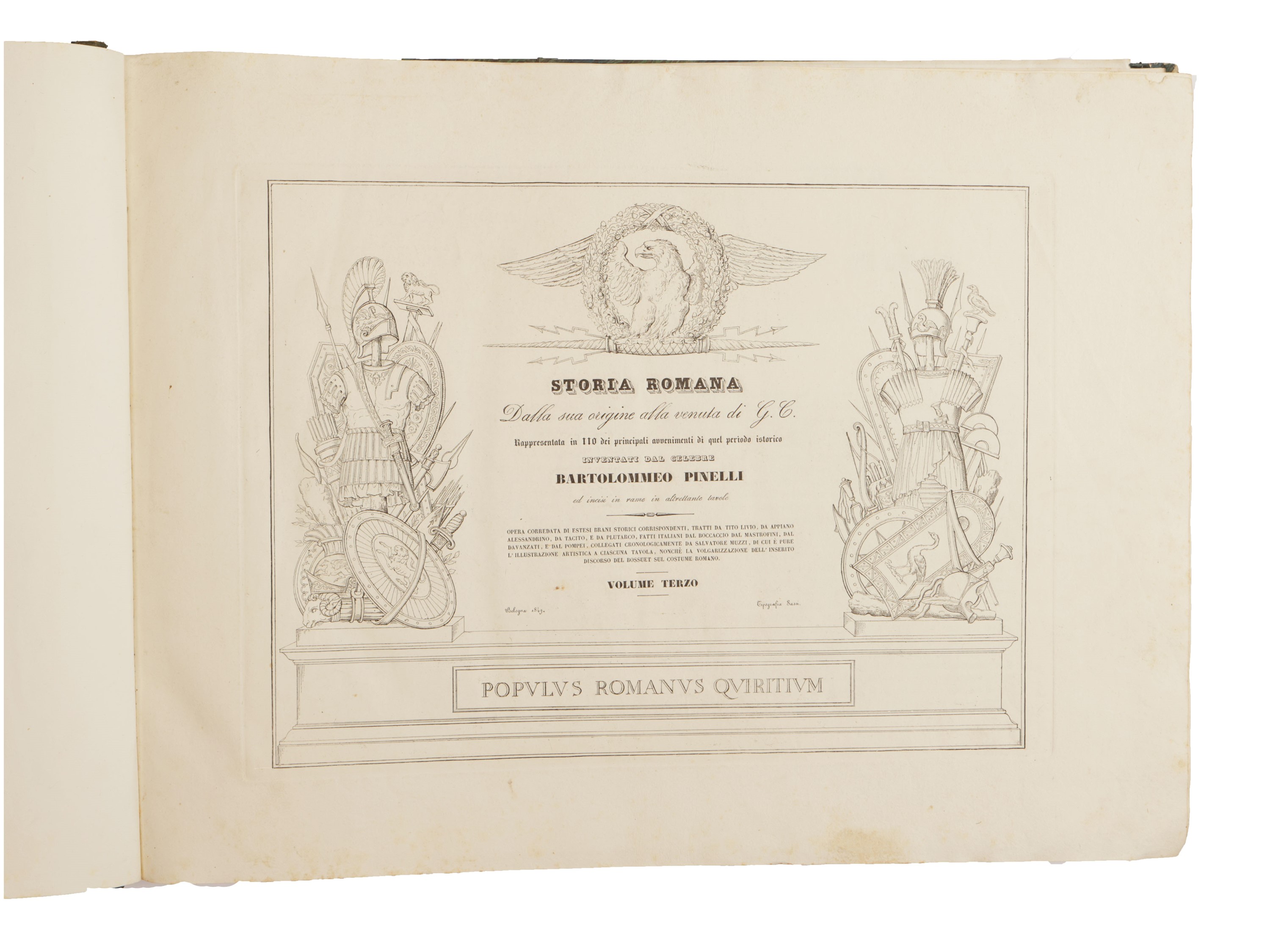 Bartolomeo Pinelli - Storia Romana dalla Sua Origine alla Venuta di g.C.