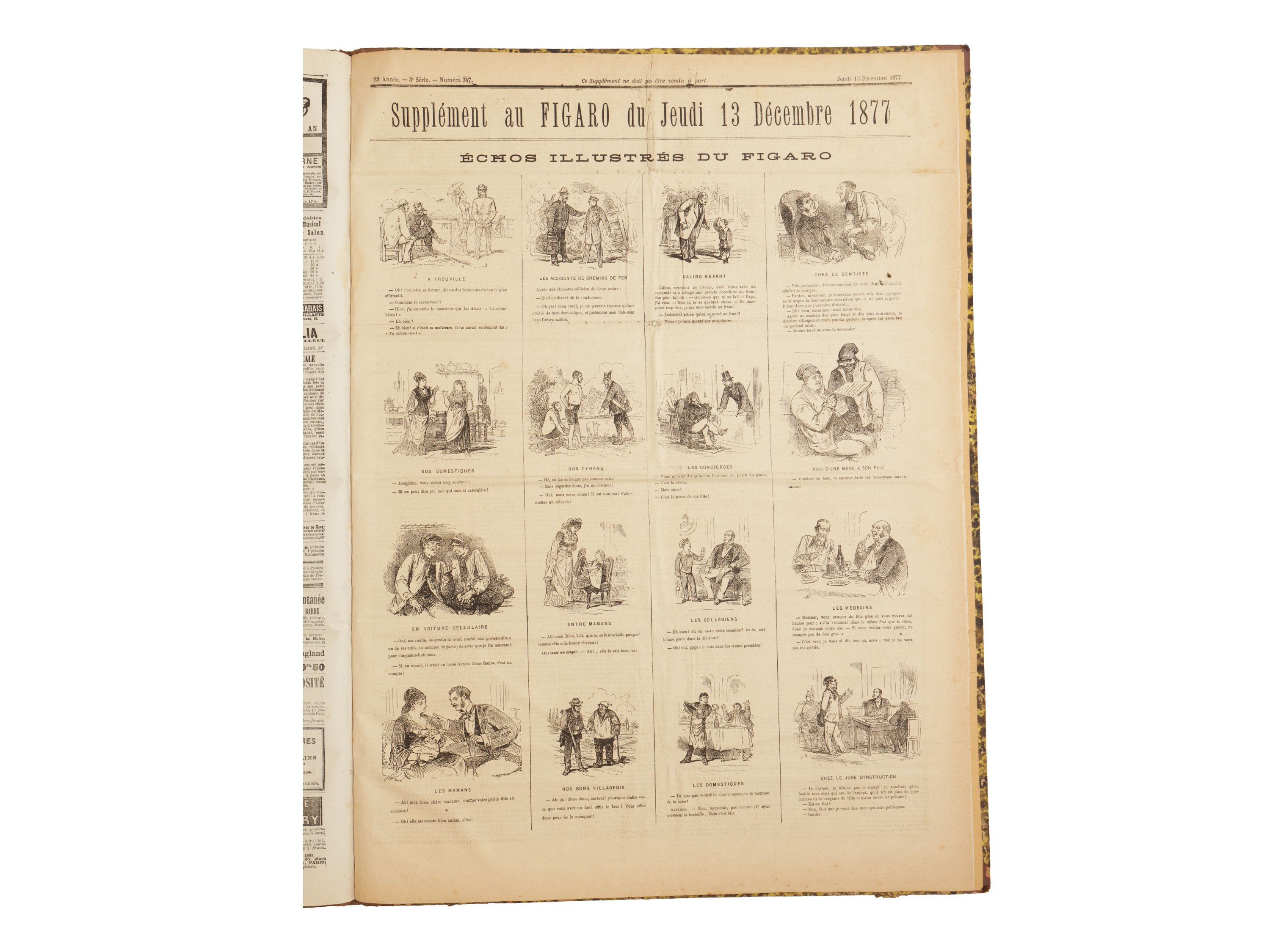 Le Figaro: annate 1877 - 1878 - 1879