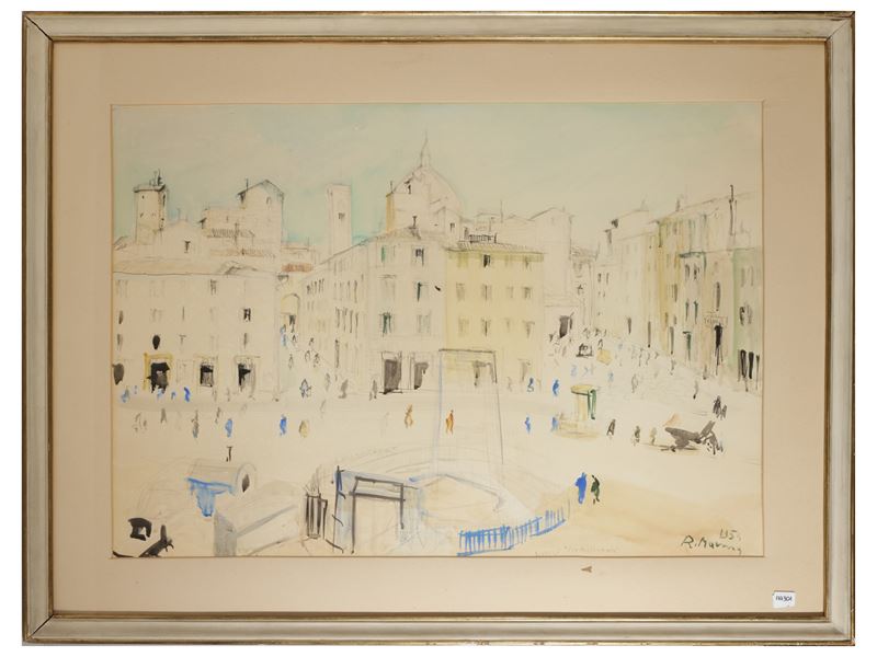 Via Pietrapiana, Firenze 1954