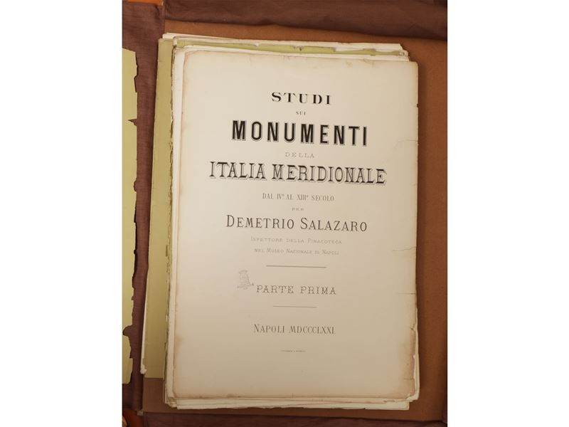 Studi sui monumenti della Italia meridionale dal IV al XIII secolo
