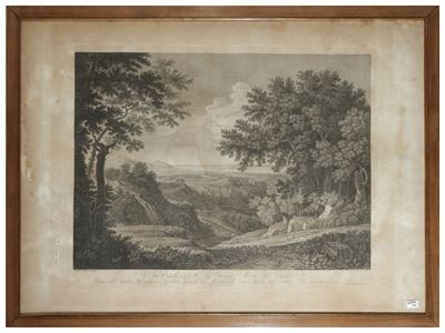 Pietro Parboni, Abramo e Isacco e William Woollett, The Temple of Apollo, incisioni