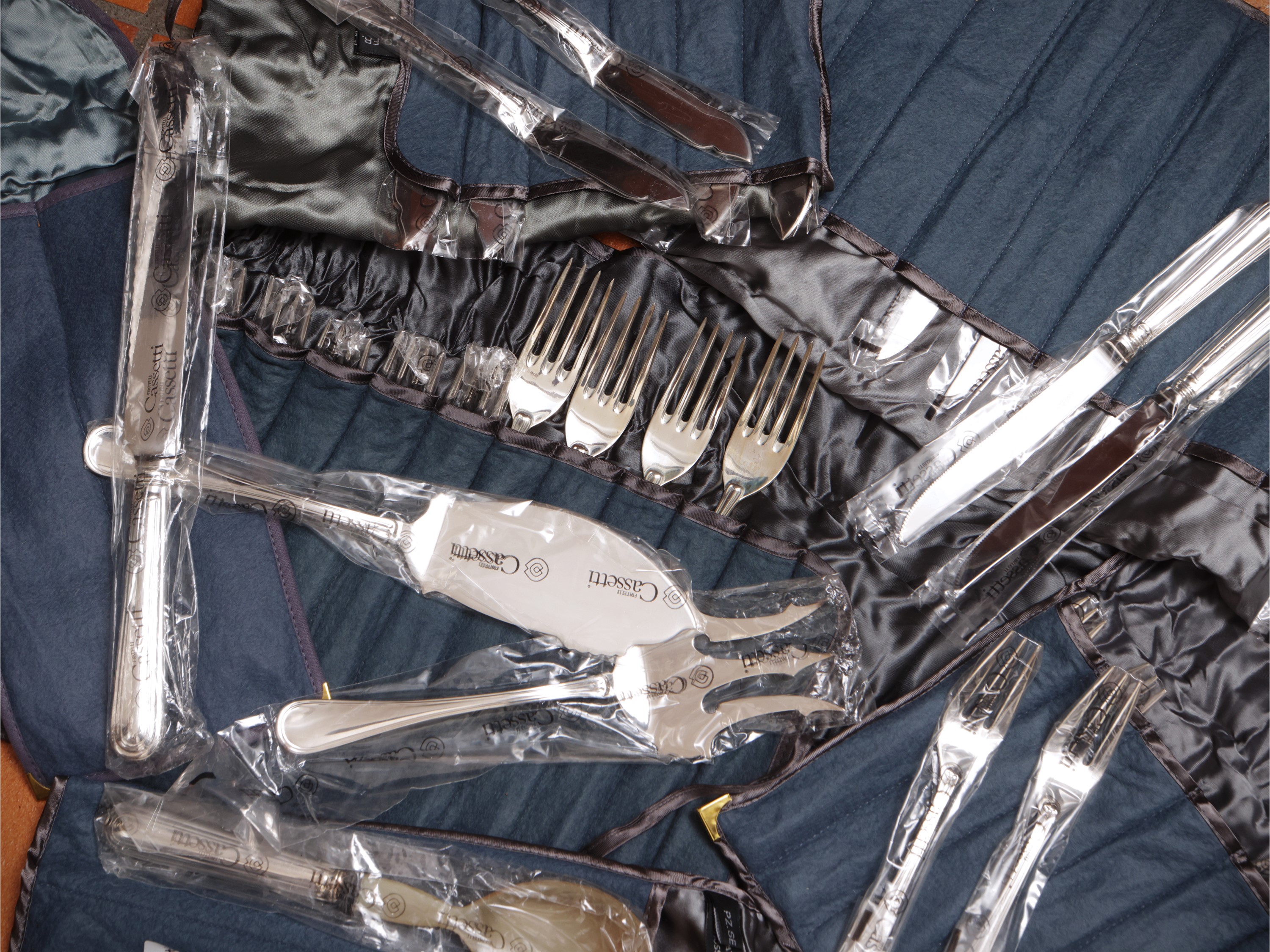 Servizio di Posate in Argento 925, Cassetti