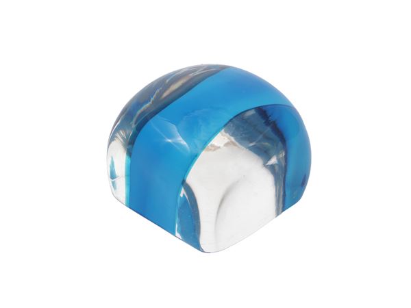 Square-shaped slat in crystal  (Murano, 1970 ca.)  - Auction A Dwelling in Prato - Maison Bibelot - Casa d'Aste Firenze - Milano
