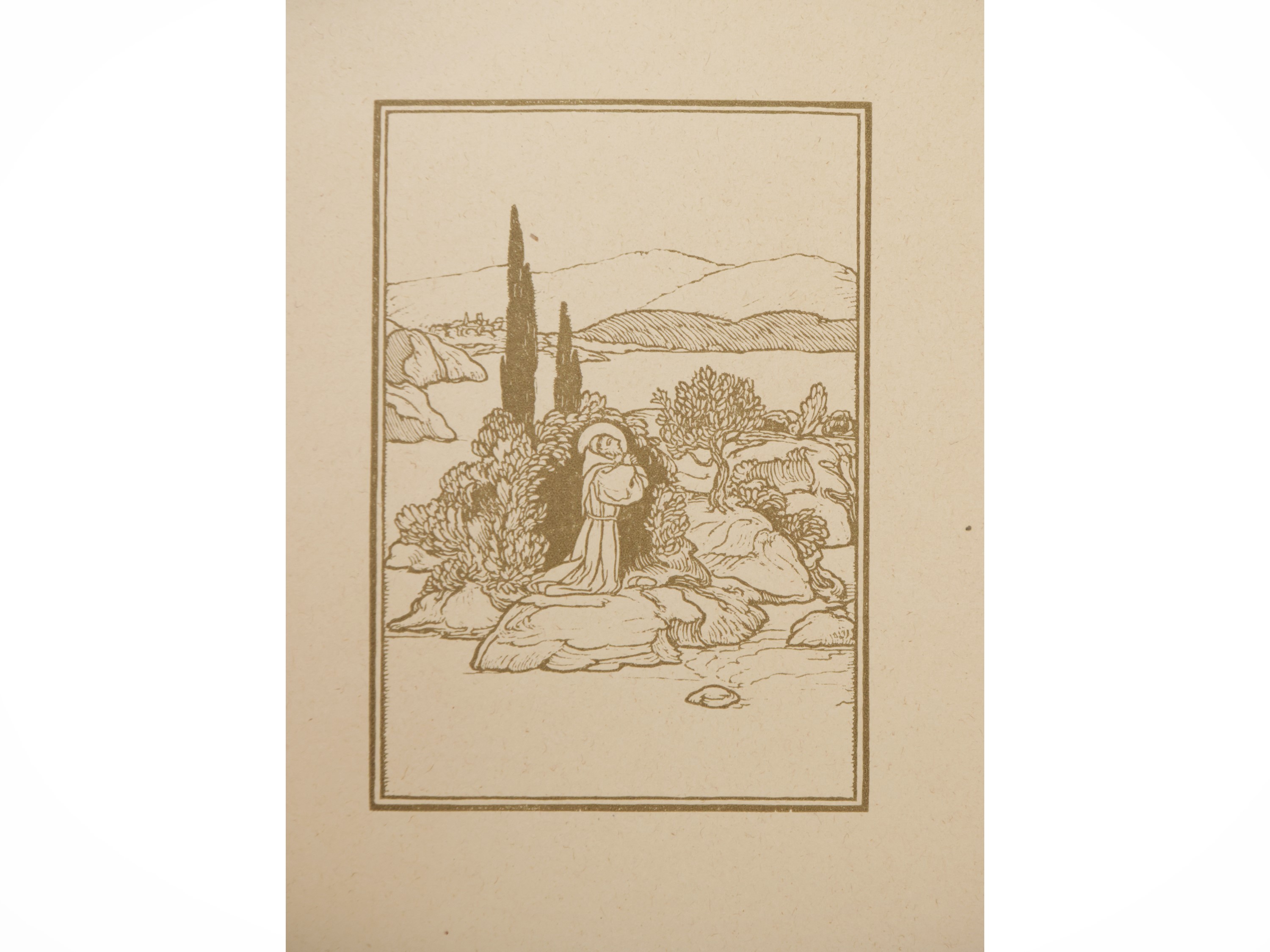Giannetto Malmerendi, Antonello Moroni e Mario Davini, Lotto di xilografie, prima metà del XX sec...