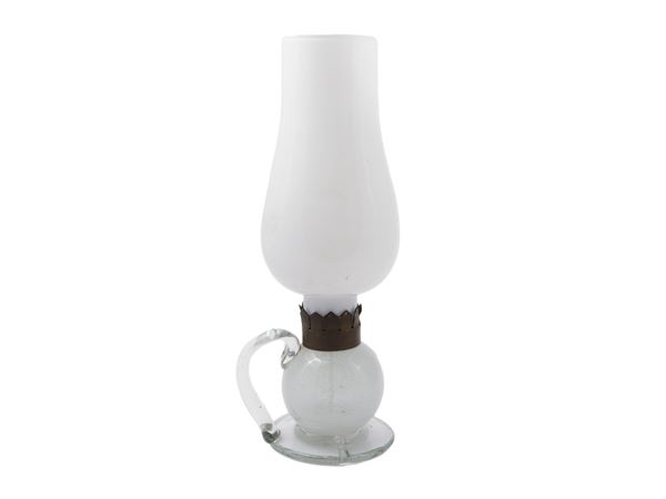 Table lamp in pulegoso crystal