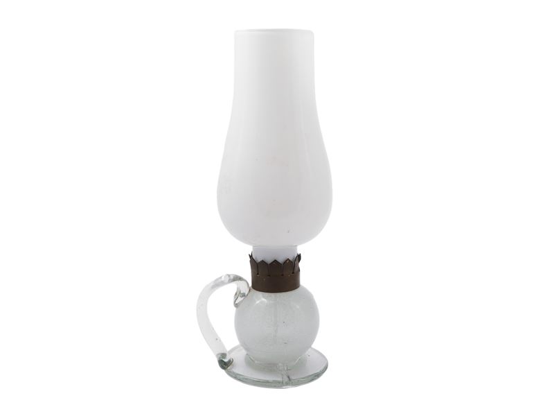 Lampada da Tavolo in Cristallo Pulegoso